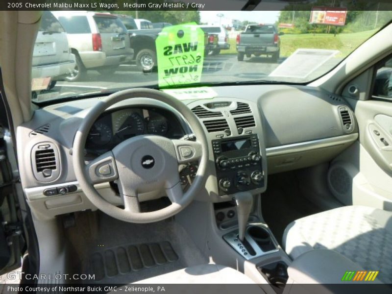 Medium Gray Metallic / Gray 2005 Chevrolet Malibu Maxx LS Wagon