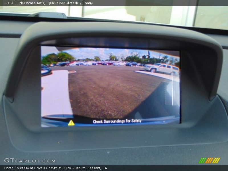 Quicksilver Metallic / Ebony 2014 Buick Encore AWD