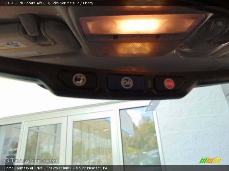 Quicksilver Metallic / Ebony 2014 Buick Encore AWD