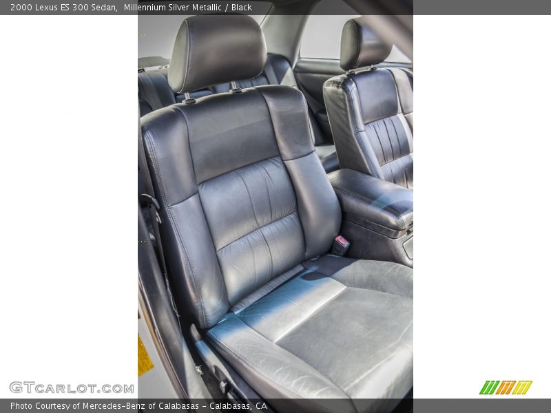 Millennium Silver Metallic / Black 2000 Lexus ES 300 Sedan