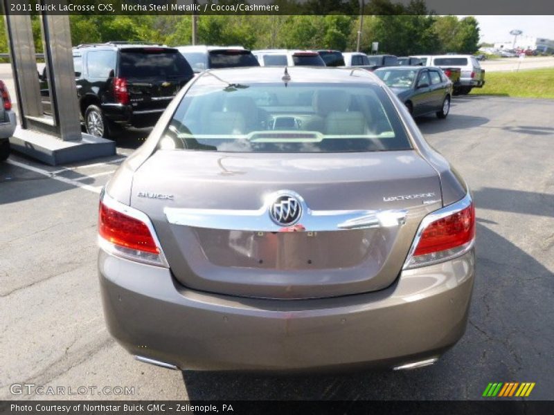 Mocha Steel Metallic / Cocoa/Cashmere 2011 Buick LaCrosse CXS