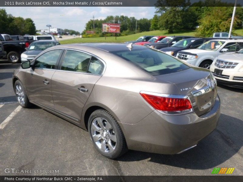 Mocha Steel Metallic / Cocoa/Cashmere 2011 Buick LaCrosse CXS
