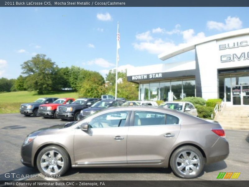Mocha Steel Metallic / Cocoa/Cashmere 2011 Buick LaCrosse CXS