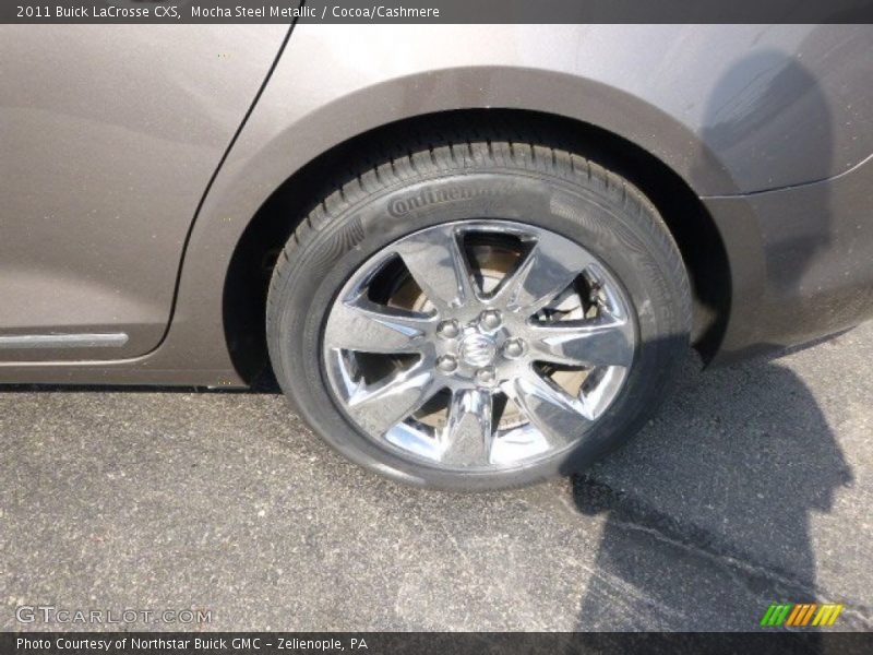 Mocha Steel Metallic / Cocoa/Cashmere 2011 Buick LaCrosse CXS