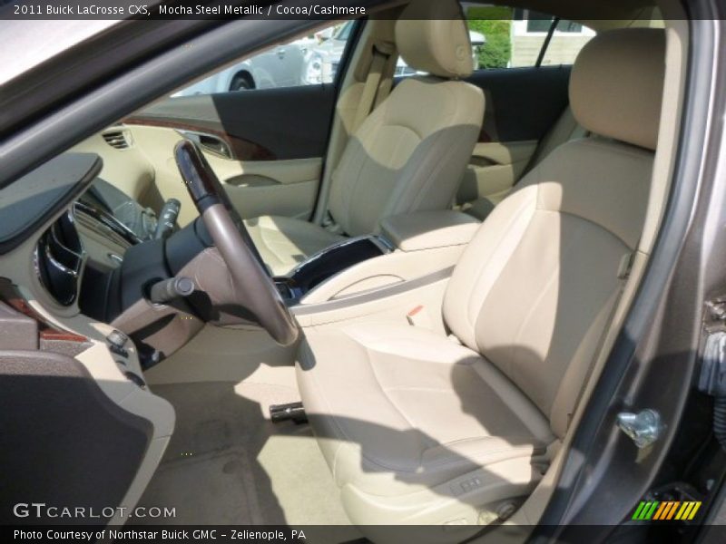 Mocha Steel Metallic / Cocoa/Cashmere 2011 Buick LaCrosse CXS