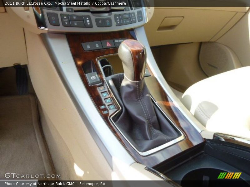 Mocha Steel Metallic / Cocoa/Cashmere 2011 Buick LaCrosse CXS