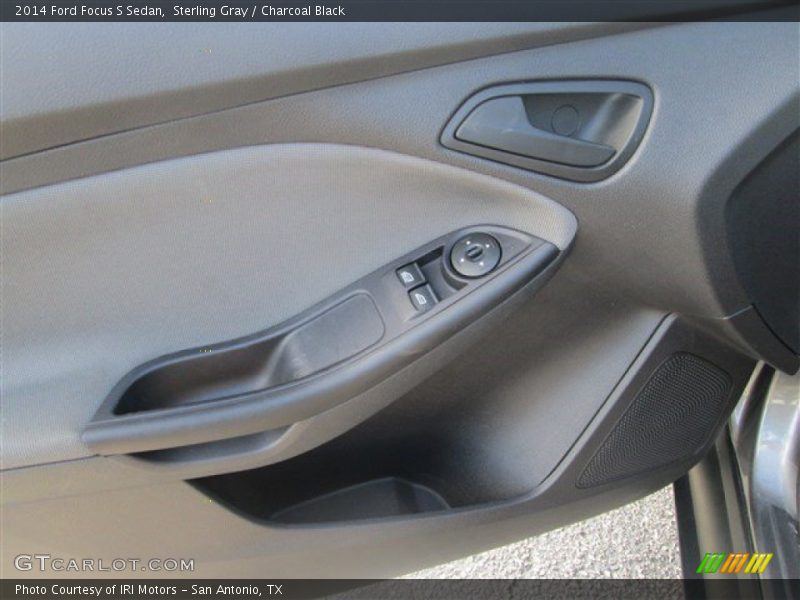 Sterling Gray / Charcoal Black 2014 Ford Focus S Sedan