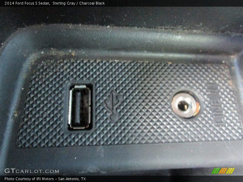 Sterling Gray / Charcoal Black 2014 Ford Focus S Sedan