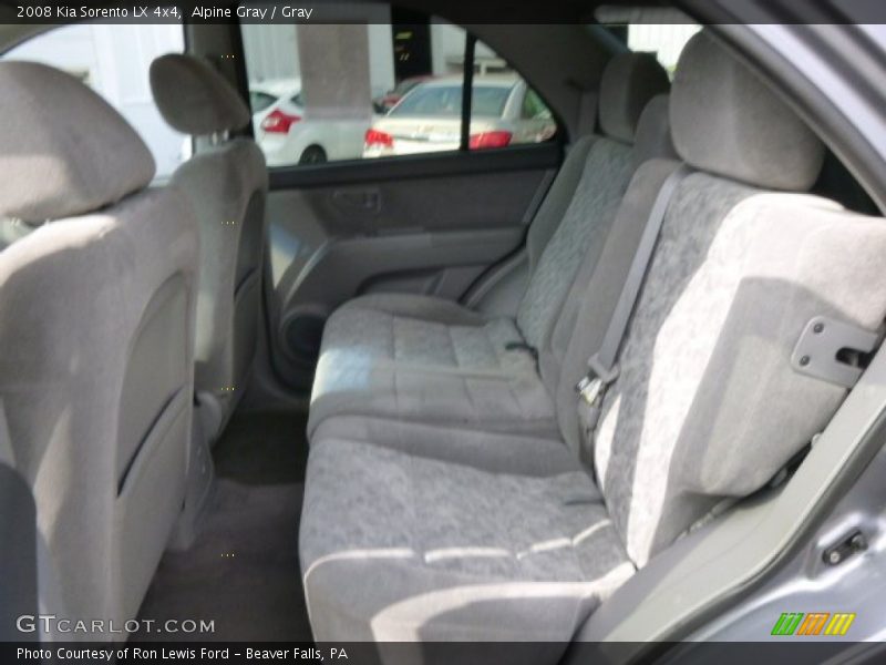 Alpine Gray / Gray 2008 Kia Sorento LX 4x4