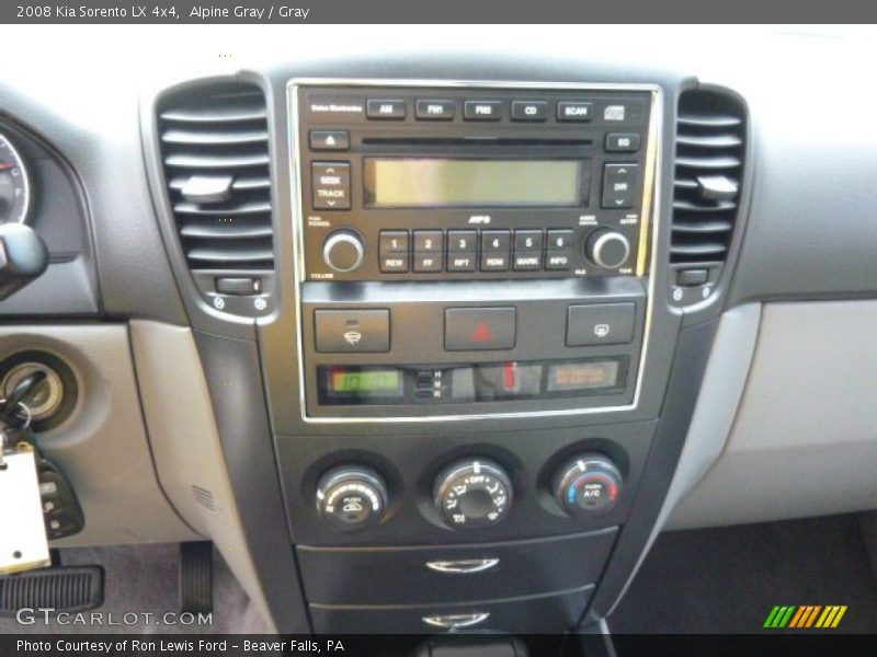 Alpine Gray / Gray 2008 Kia Sorento LX 4x4