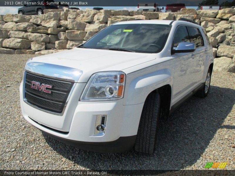 Summit White / Jet Black 2013 GMC Terrain SLE