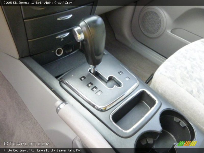 Alpine Gray / Gray 2008 Kia Sorento LX 4x4