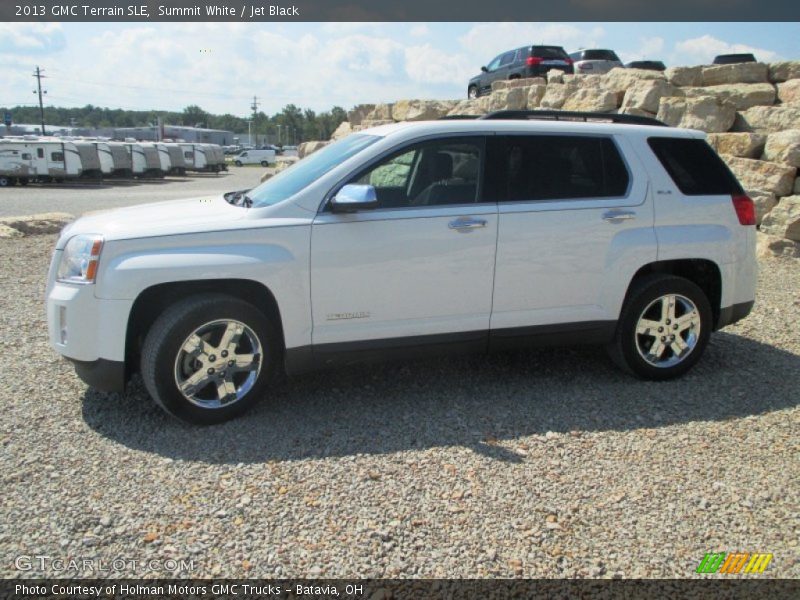 Summit White / Jet Black 2013 GMC Terrain SLE