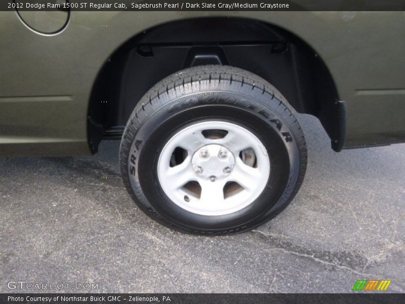 Sagebrush Pearl / Dark Slate Gray/Medium Graystone 2012 Dodge Ram 1500 ST Regular Cab
