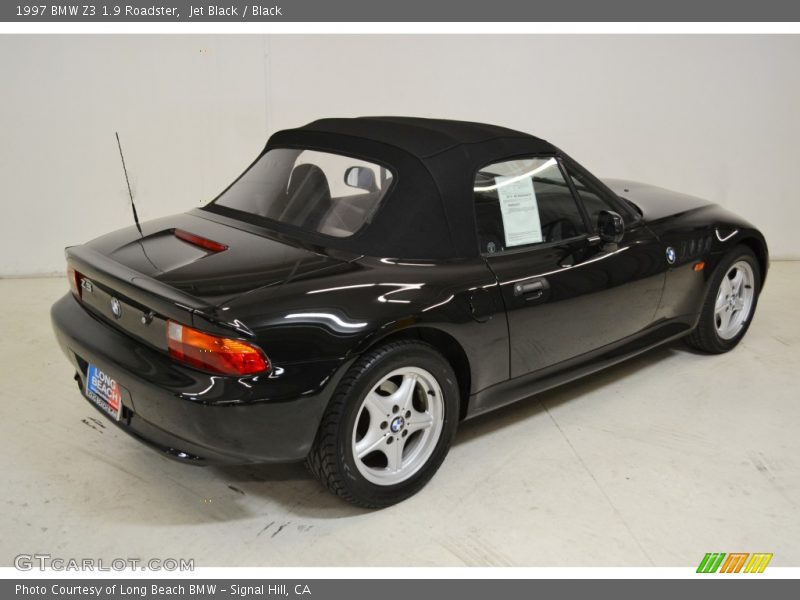 Jet Black / Black 1997 BMW Z3 1.9 Roadster