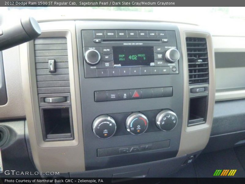 Sagebrush Pearl / Dark Slate Gray/Medium Graystone 2012 Dodge Ram 1500 ST Regular Cab