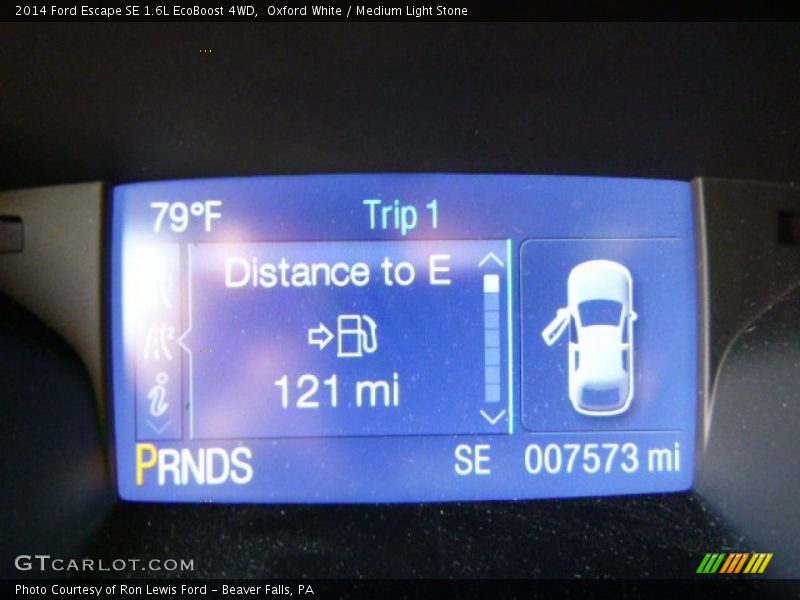 Oxford White / Medium Light Stone 2014 Ford Escape SE 1.6L EcoBoost 4WD