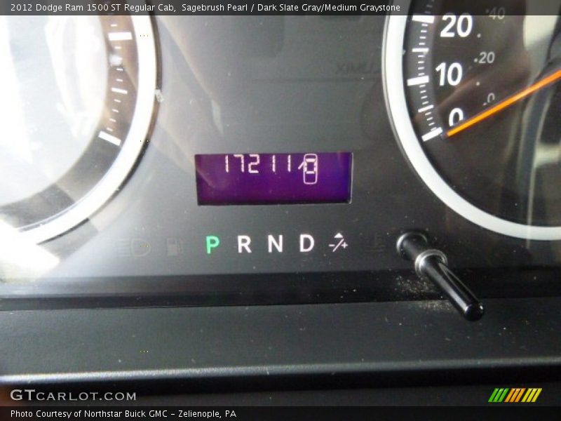 Sagebrush Pearl / Dark Slate Gray/Medium Graystone 2012 Dodge Ram 1500 ST Regular Cab