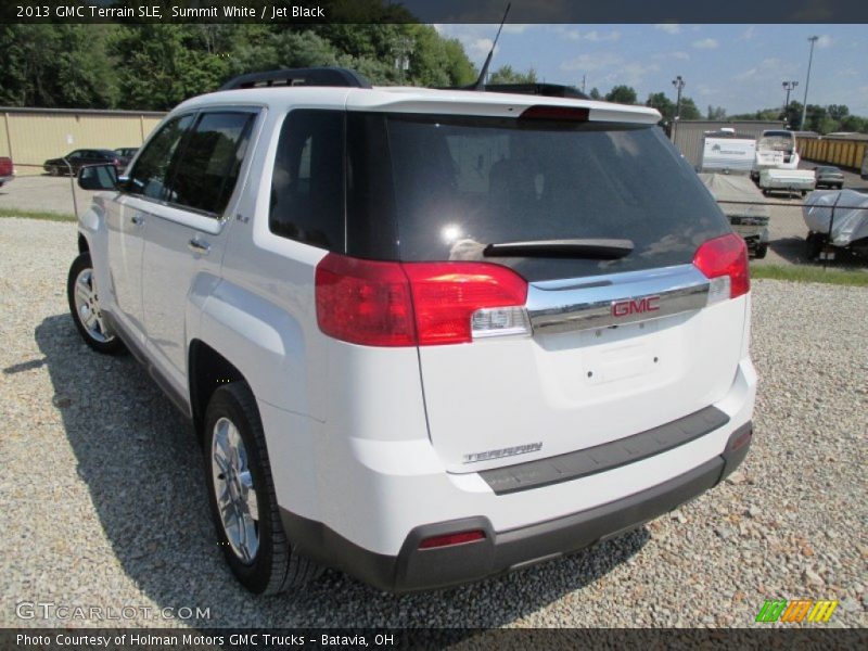 Summit White / Jet Black 2013 GMC Terrain SLE