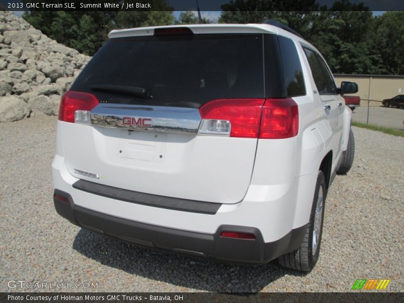 Summit White / Jet Black 2013 GMC Terrain SLE