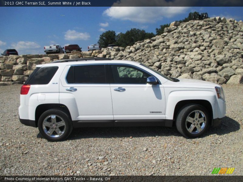 Summit White / Jet Black 2013 GMC Terrain SLE