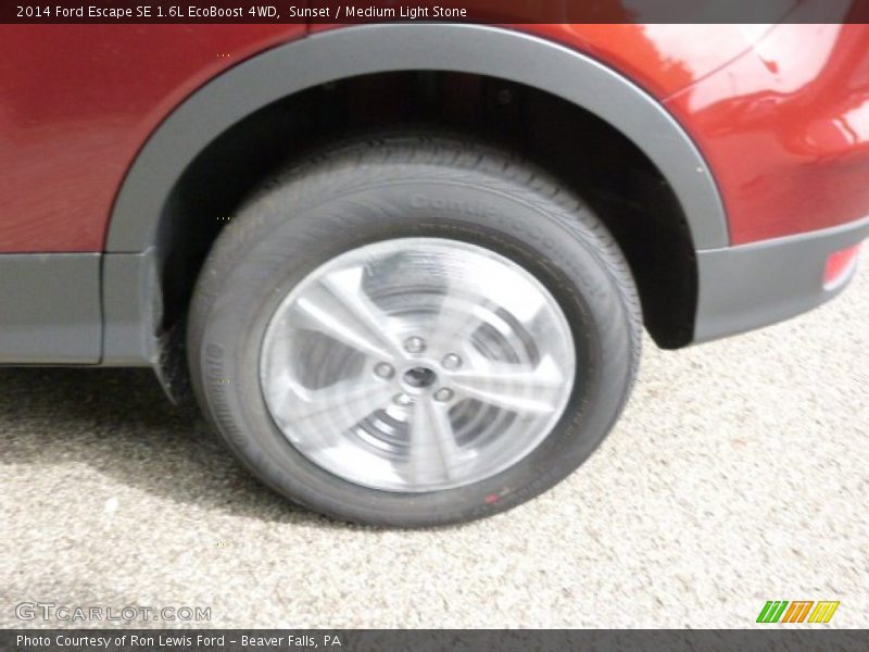 Sunset / Medium Light Stone 2014 Ford Escape SE 1.6L EcoBoost 4WD