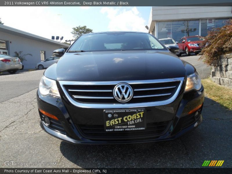 Deep Black Metallic / Black 2011 Volkswagen CC VR6 4Motion Executive