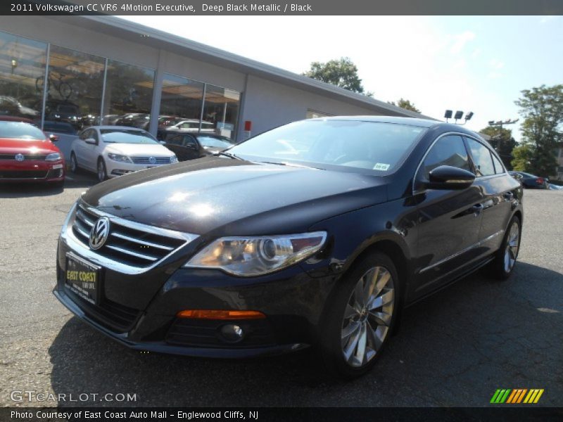 Deep Black Metallic / Black 2011 Volkswagen CC VR6 4Motion Executive