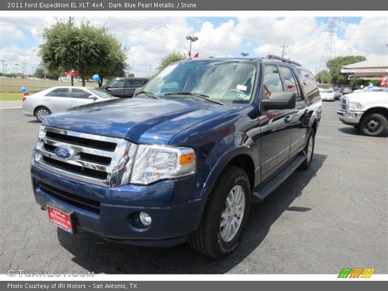 Dark Blue Pearl Metallic / Stone 2011 Ford Expedition EL XLT 4x4