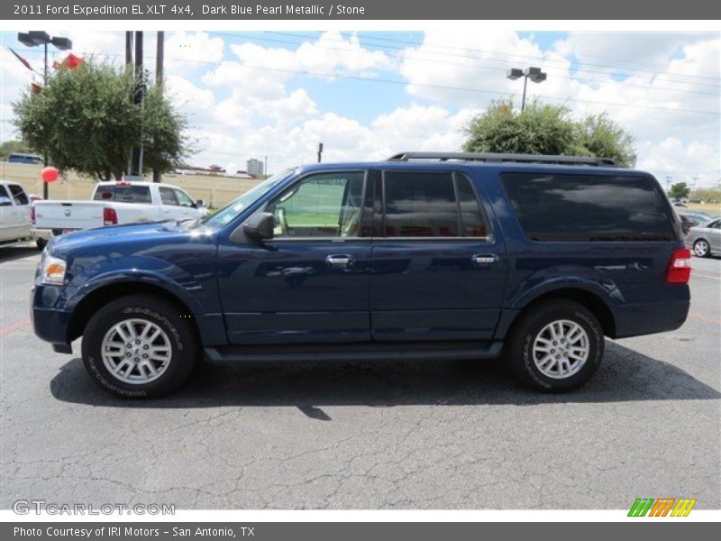 Dark Blue Pearl Metallic / Stone 2011 Ford Expedition EL XLT 4x4