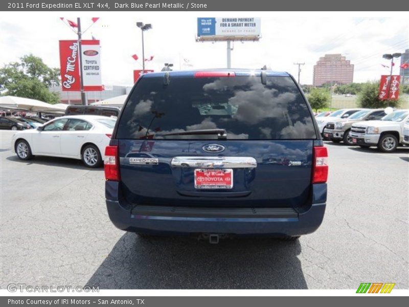 Dark Blue Pearl Metallic / Stone 2011 Ford Expedition EL XLT 4x4