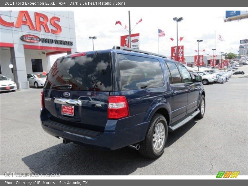 Dark Blue Pearl Metallic / Stone 2011 Ford Expedition EL XLT 4x4