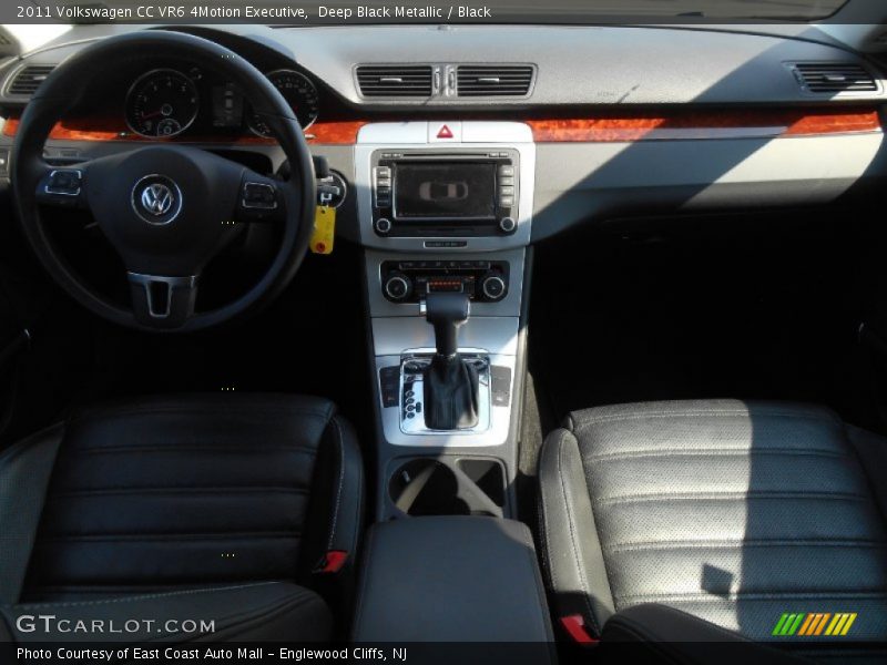 Deep Black Metallic / Black 2011 Volkswagen CC VR6 4Motion Executive
