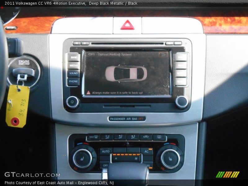 Deep Black Metallic / Black 2011 Volkswagen CC VR6 4Motion Executive