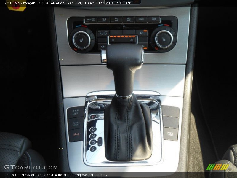 Deep Black Metallic / Black 2011 Volkswagen CC VR6 4Motion Executive