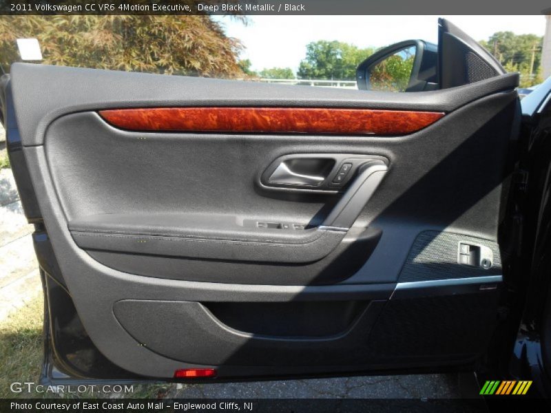 Deep Black Metallic / Black 2011 Volkswagen CC VR6 4Motion Executive