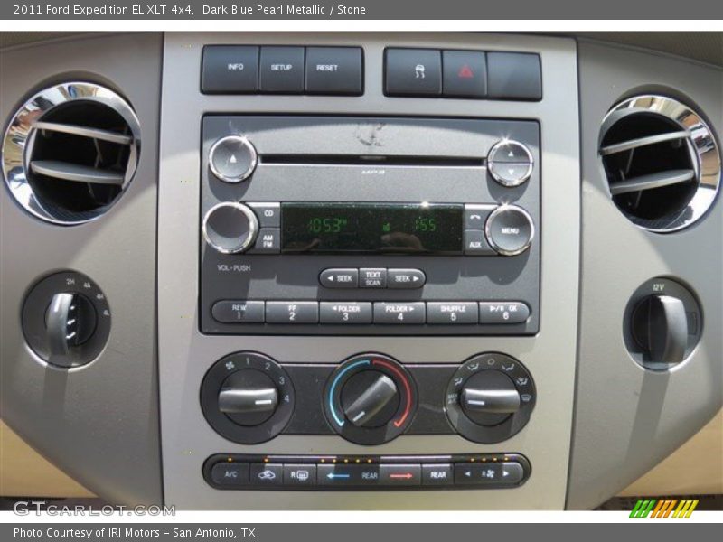 Dark Blue Pearl Metallic / Stone 2011 Ford Expedition EL XLT 4x4