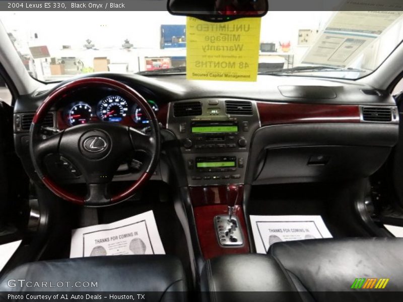 Black Onyx / Black 2004 Lexus ES 330
