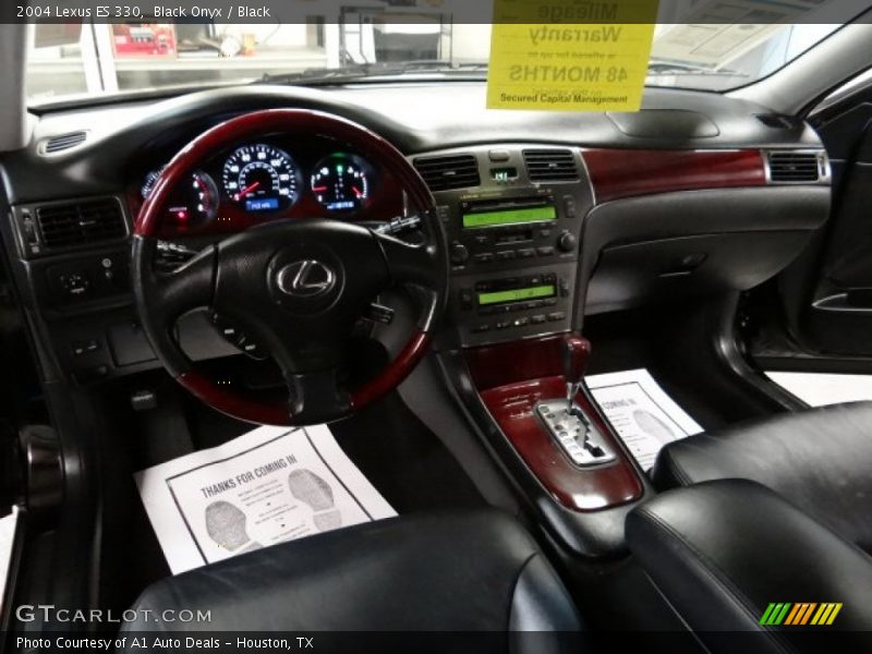 Black Onyx / Black 2004 Lexus ES 330