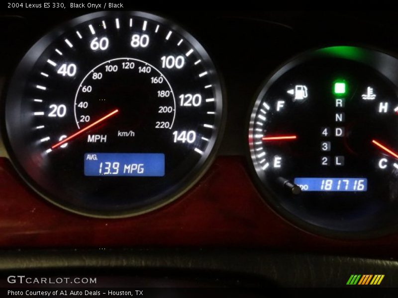Black Onyx / Black 2004 Lexus ES 330