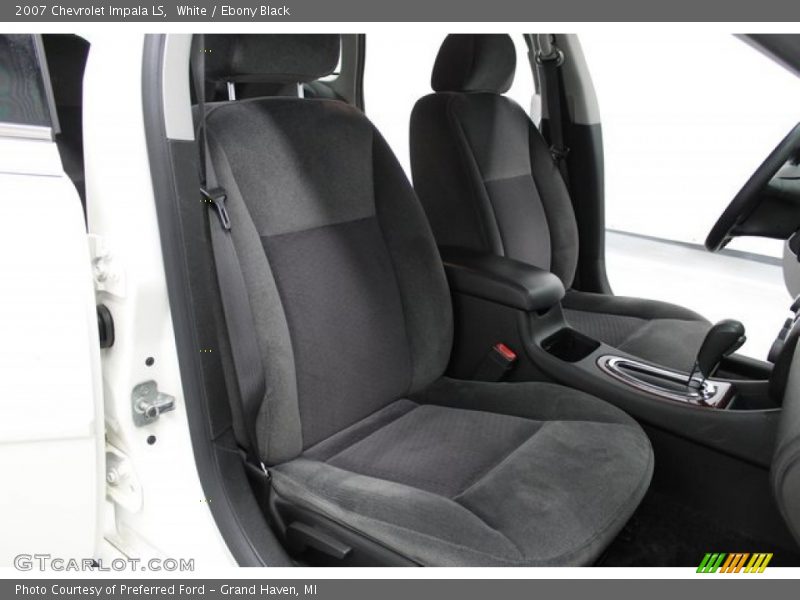 White / Ebony Black 2007 Chevrolet Impala LS
