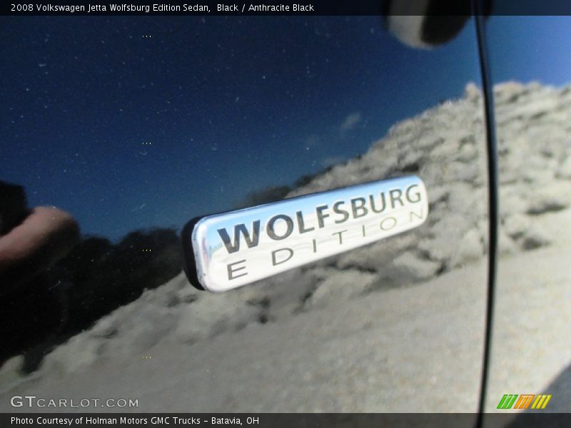 Black / Anthracite Black 2008 Volkswagen Jetta Wolfsburg Edition Sedan