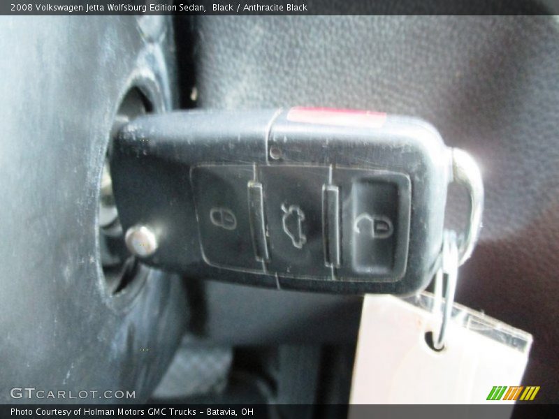 Black / Anthracite Black 2008 Volkswagen Jetta Wolfsburg Edition Sedan