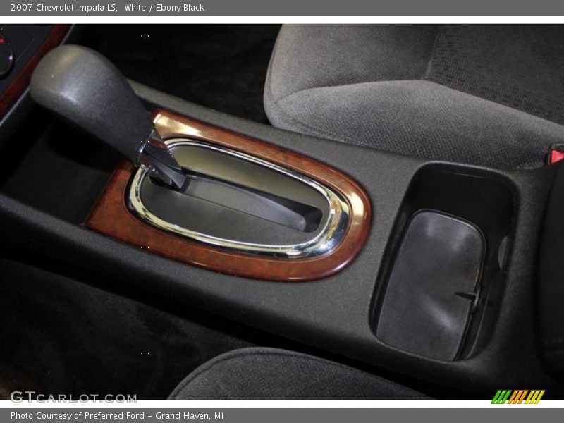 White / Ebony Black 2007 Chevrolet Impala LS