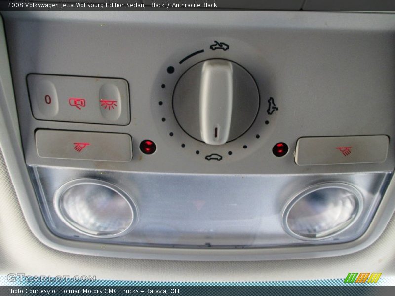 Black / Anthracite Black 2008 Volkswagen Jetta Wolfsburg Edition Sedan