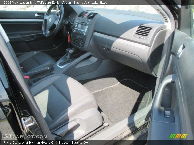 Black / Anthracite Black 2008 Volkswagen Jetta Wolfsburg Edition Sedan
