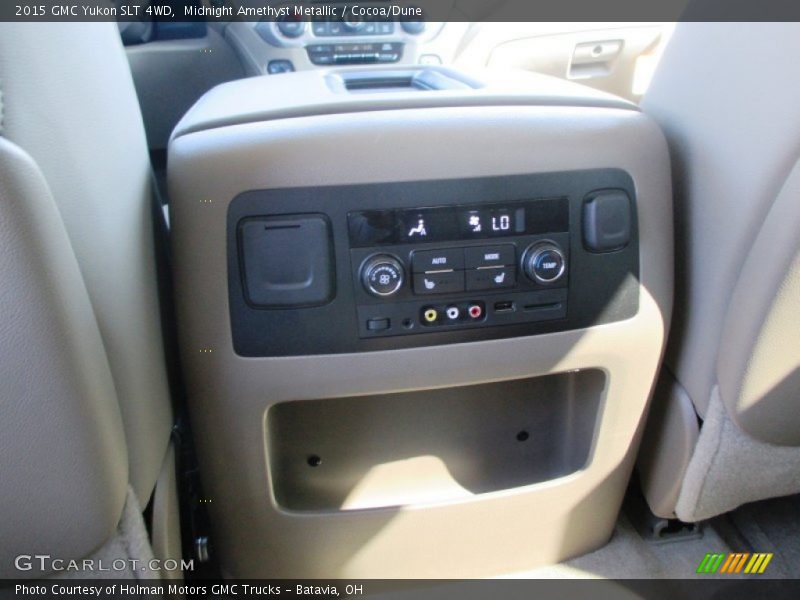 Midnight Amethyst Metallic / Cocoa/Dune 2015 GMC Yukon SLT 4WD