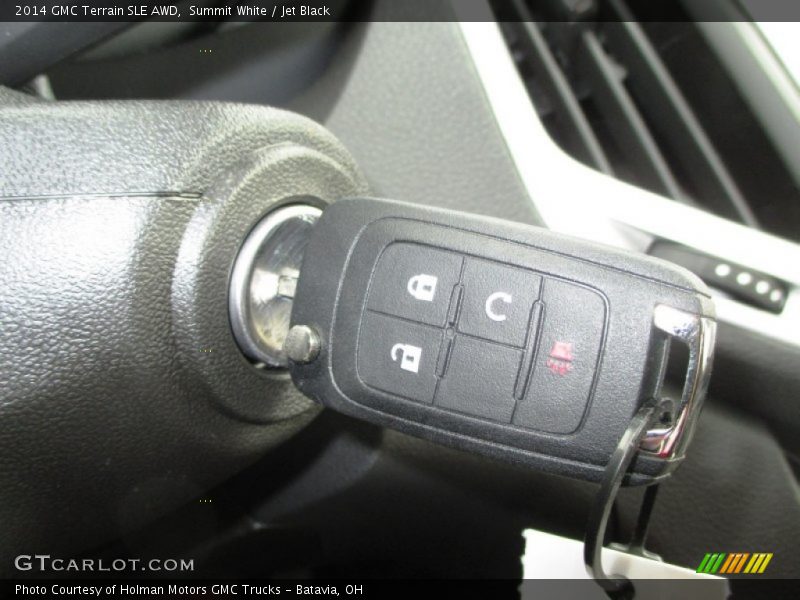 Summit White / Jet Black 2014 GMC Terrain SLE AWD