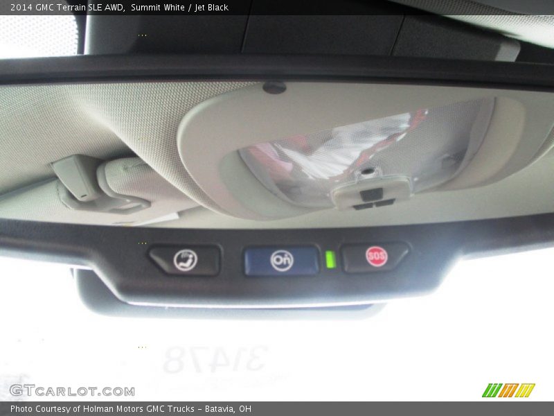 Summit White / Jet Black 2014 GMC Terrain SLE AWD