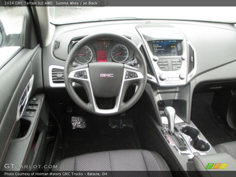 Summit White / Jet Black 2014 GMC Terrain SLE AWD